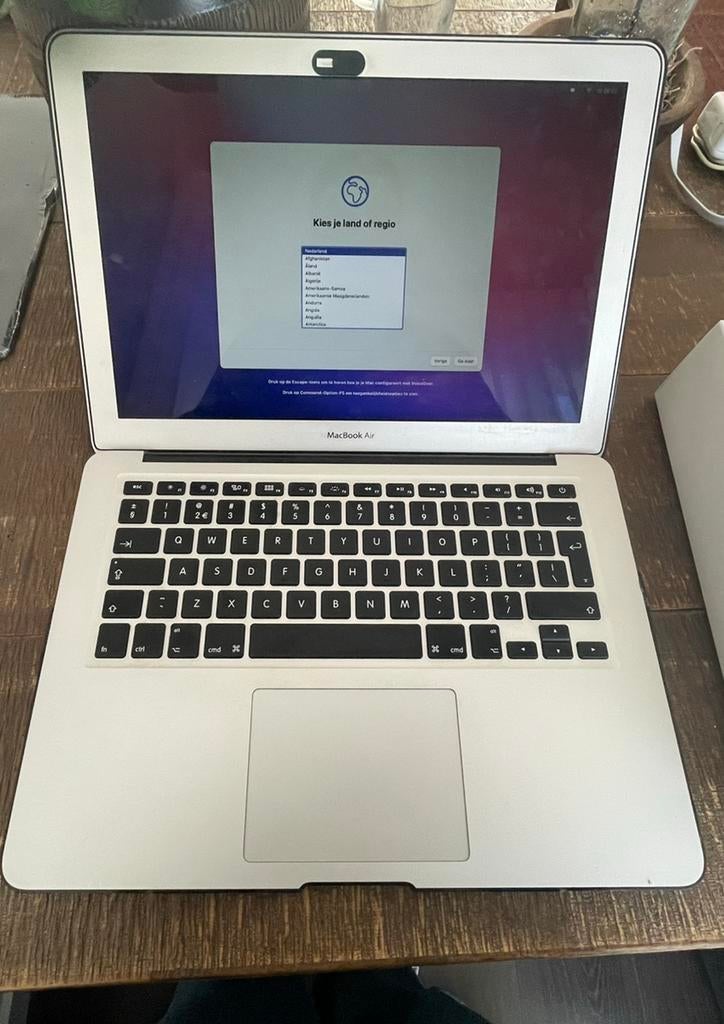 Macbook Air 13” 2012, Computers en Software, Apple Macbooks, Qwerty, 8 GB, 13 inch, Minder dan 2 Ghz