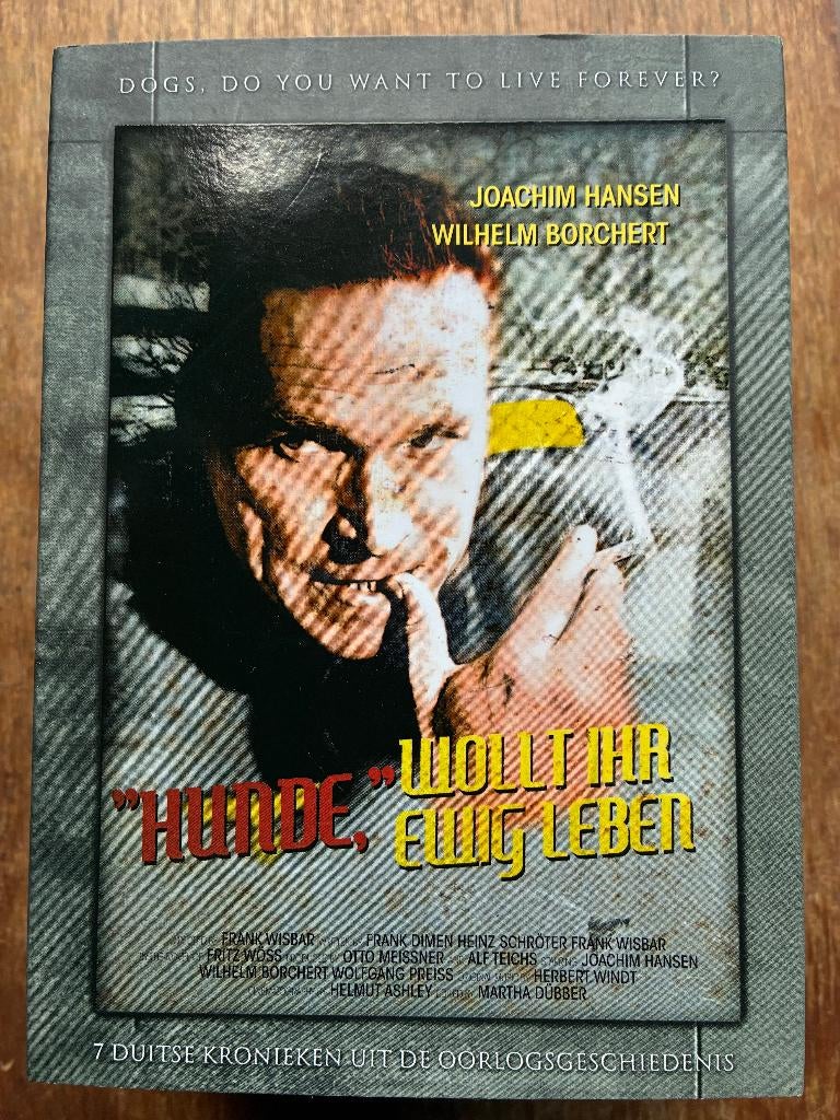 Hunde ; wollt Ihr ewig leben DVD (Oorlog , drama), Vanaf 16 jaar, Ophalen of Verzenden, Zo goed als nieuw, Waargebeurd drama