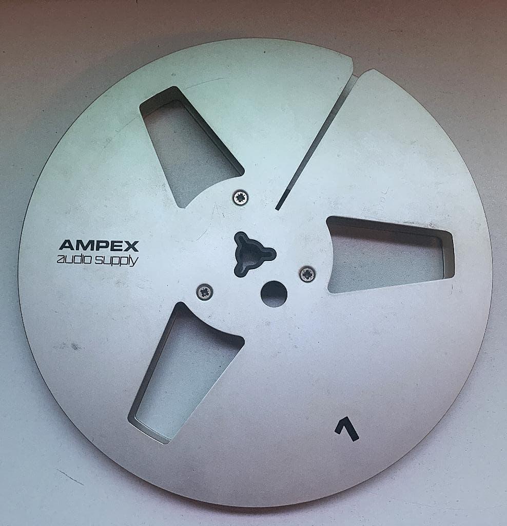 Tapes Bandrecorder Alu + PVC 18 cm uitvoering Zie ook tekst!, Audio, Tv en Foto, Bandrecorders, Ophalen, Onderdeel