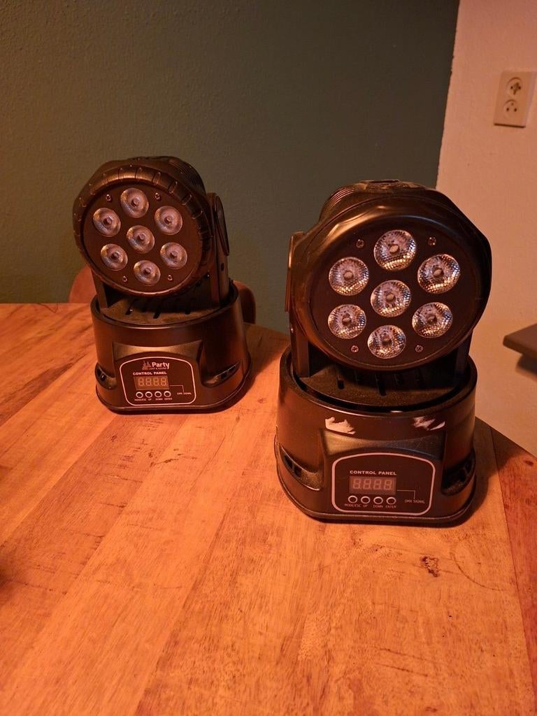 Moving Heads Led, Muziek en Instrumenten, Licht en Laser, Ophalen of Verzenden, Licht