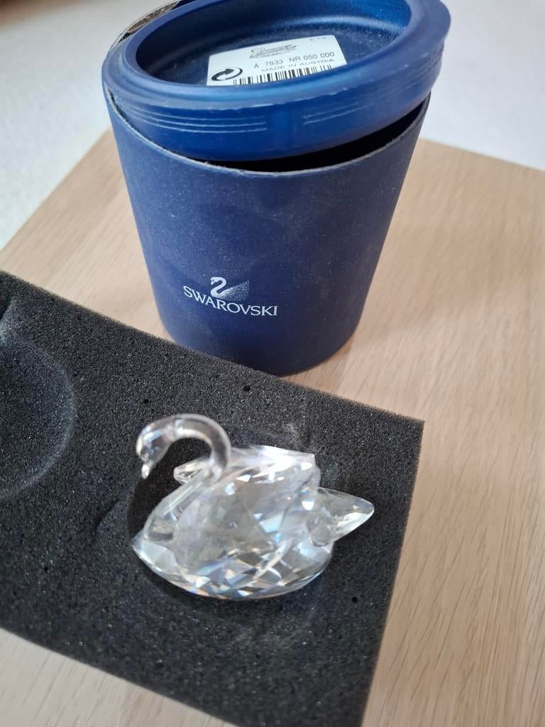 Swarovski Beeldje Zwaan, Verzamelen, Swarovski, Ophalen of Verzenden, Zo goed als nieuw, Figuurtje