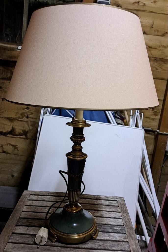 Klassieke vintage KULLMANN Tafellamp schemerlamp 2 lampjes, Huis en Inrichting, Lampen | Tafellampen, Ophalen of Verzenden, Gebruikt
