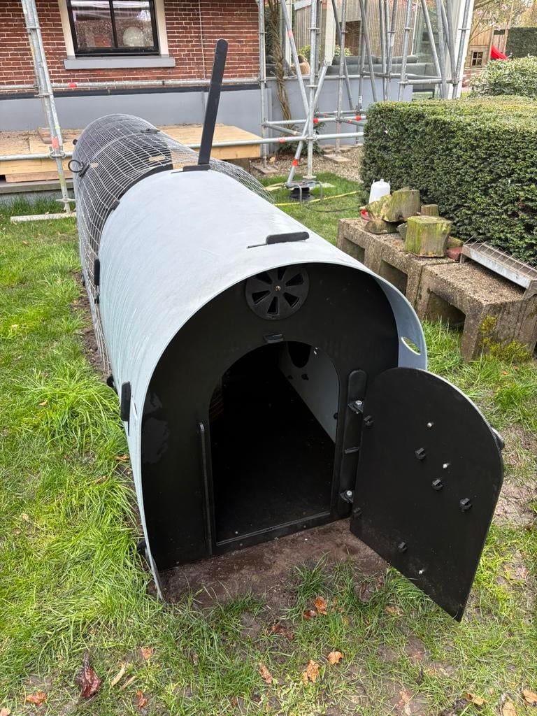 Kunststoffen kippenhok, Dieren en Toebehoren, Overige Dieren-accessoires, Ophalen, Gebruikt