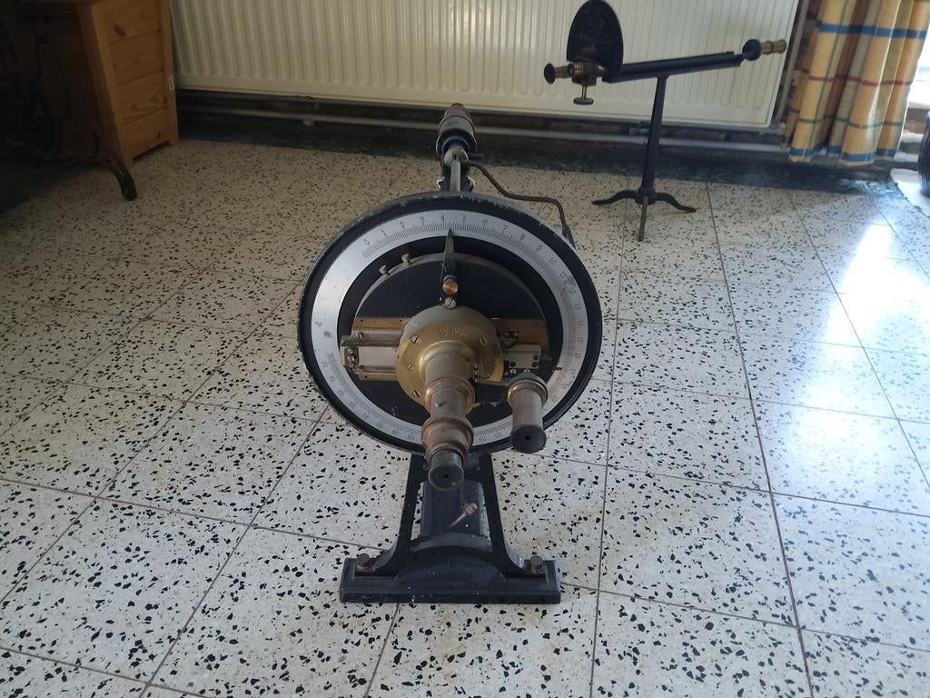 Antieke Schmidt & Haensch Kwartswigpolarimeter ca.1890, Ophalen