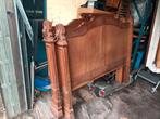 Antiek houten hoofdeinde bed compleet, Ophalen