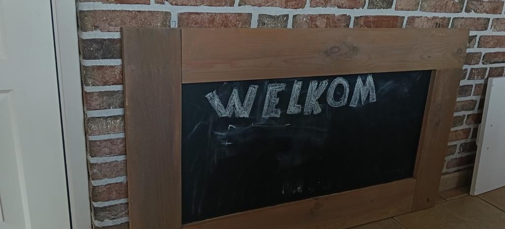 Steigerhout schoolbord, Diversen, Schoolborden, Ophalen