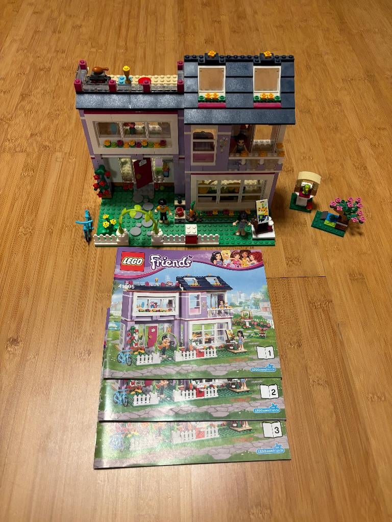 LEGO Friends Emma's Huis 41095, Lego, Friends, Ophalen of Verzenden, Complete set