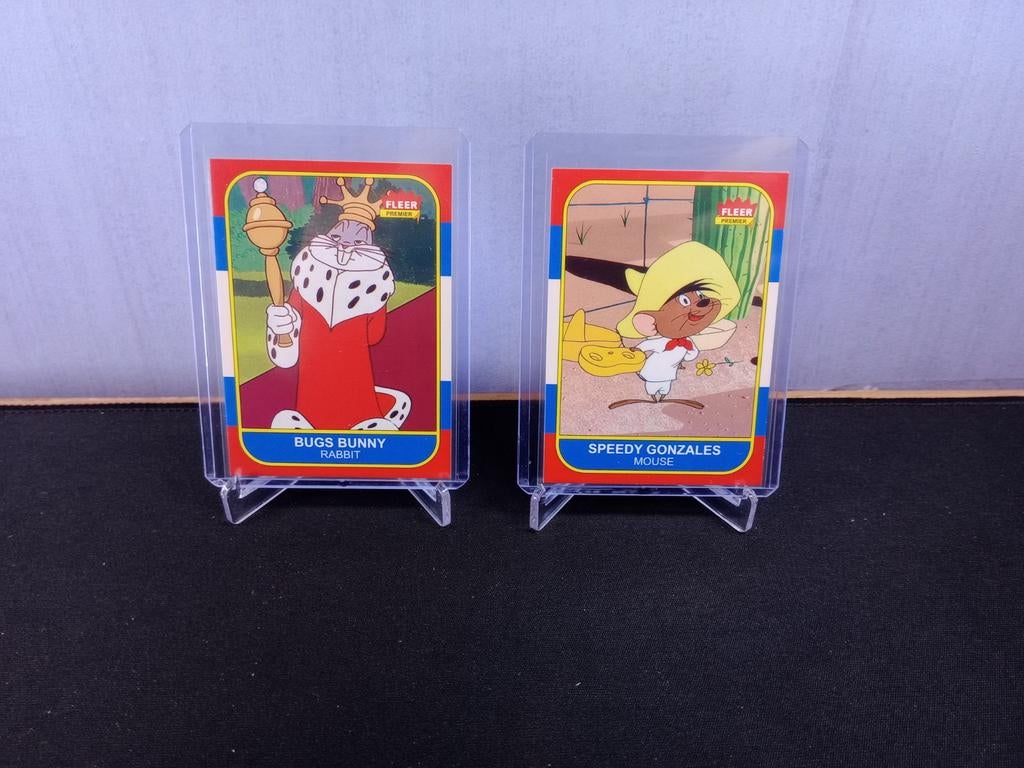 Looney Tunes Fleer Retro: Bugs Bunny en Speedy Gonzales, Verzamelen, Ophalen of Verzenden