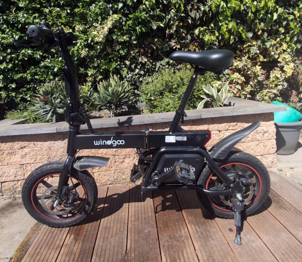 Windgoo b20 electrische fiets met nieuwe accu, Fietsen en Brommers, Elektrische fietsen, Gebruikt, Overige merken, Minder dan 47 cm