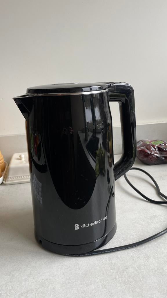 Waterkoker Kitchen Brother  (1.7L) met temperatuurregeling, Ophalen