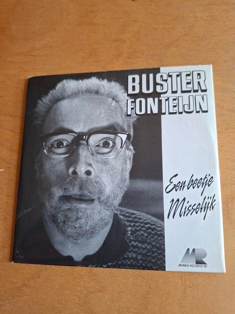 CD Single Buster Fonteijn - Een Beetje Misselijk, Cd's en Dvd's, Ophalen of Verzenden