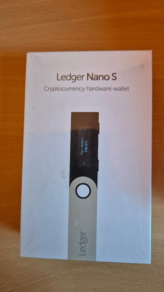 bitcoin crypto wallet ledger nano s nieuw gesealee, Ophalen of Verzenden, Nieuw