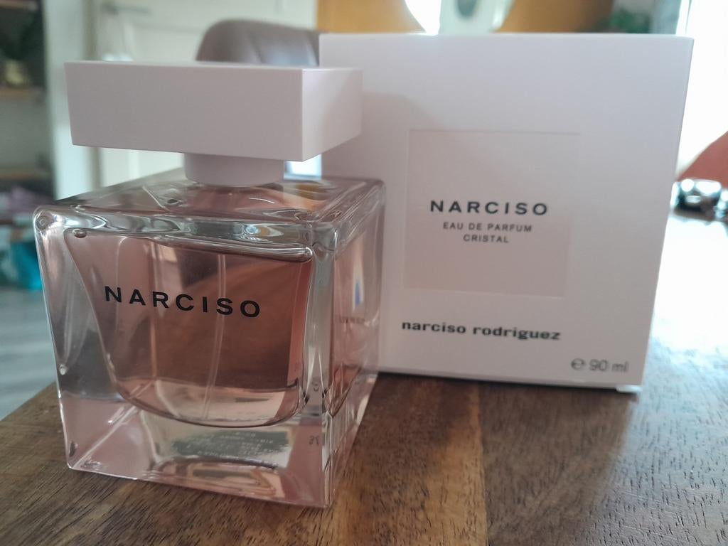 Narciso Rodriguez Narciso Eau de Parfum Cristal 90ml, Sieraden, Tassen en Uiterlijk, Uiterlijk | Parfum, Ophalen of Verzenden