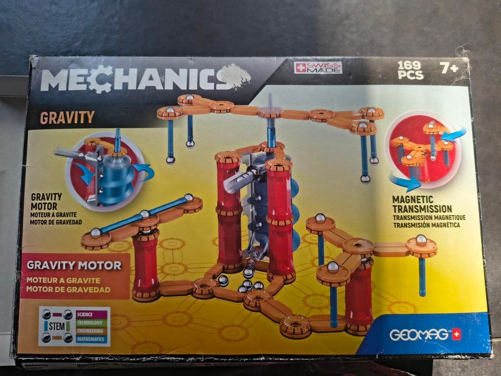 Te koop 2 sets Geomag Mechanics Gravity, Ophalen of Verzenden, Gebruikt, Bouwen