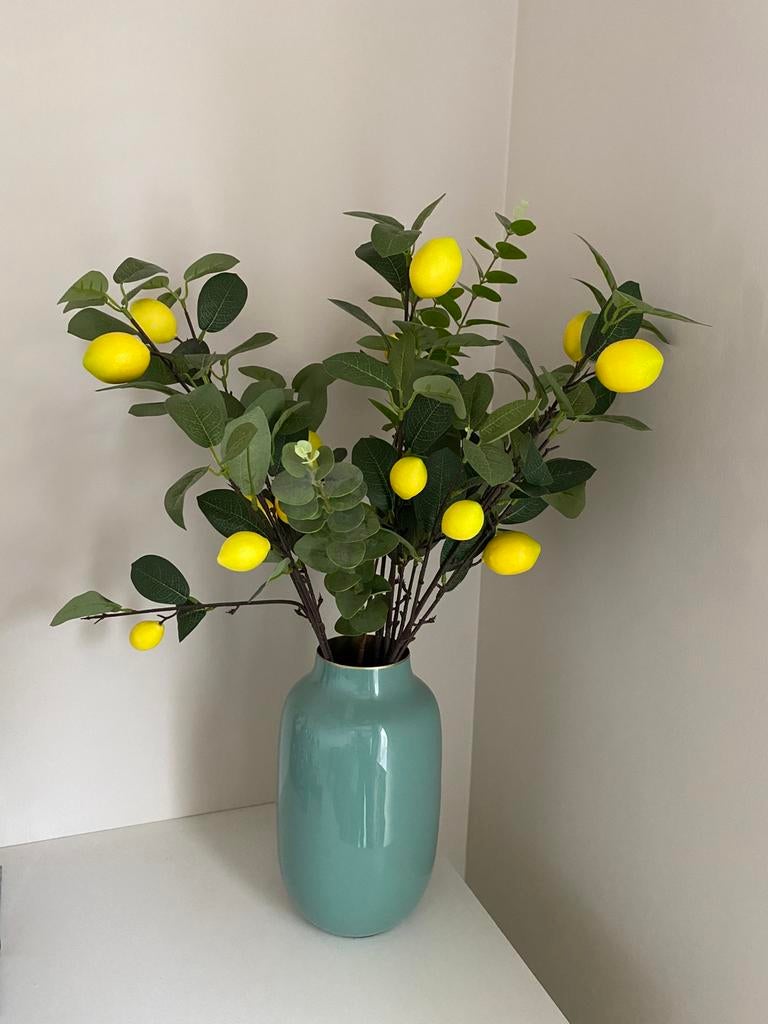 Citroen kunst takken zonder vaas z.g.a.n., Ophalen of Verzenden, Zo goed als nieuw