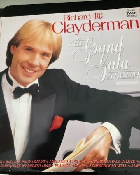 LP Richard Clayderman, Kamermuziek, Ophalen of Verzenden, Zo goed als nieuw, Romantiek