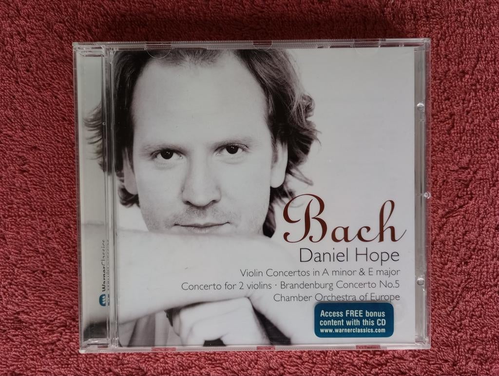 Bach Violin Concerto - Daniel Hope, Gebruikt, Met libretto, Ophalen of Verzenden, Orkest of Ballet