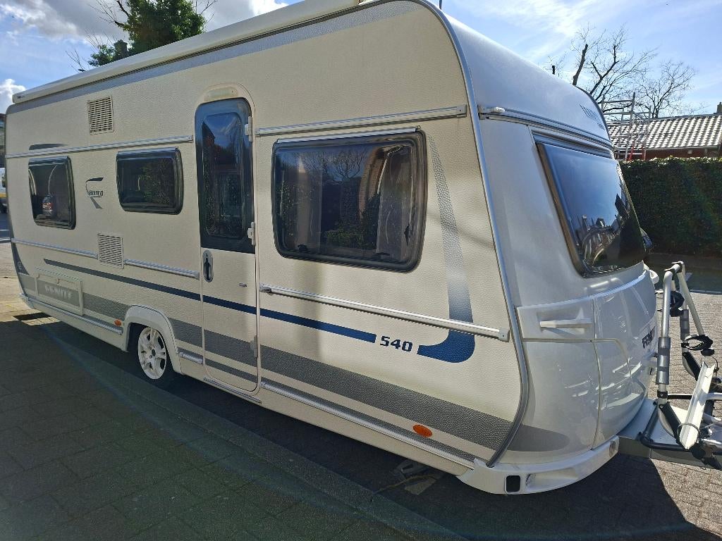 Fendt Bianco 540 Cassetteluifel Mover Enkele bedden, Caravans en Kamperen, 2 aparte bedden, Rondzit, Kachel, Particulier