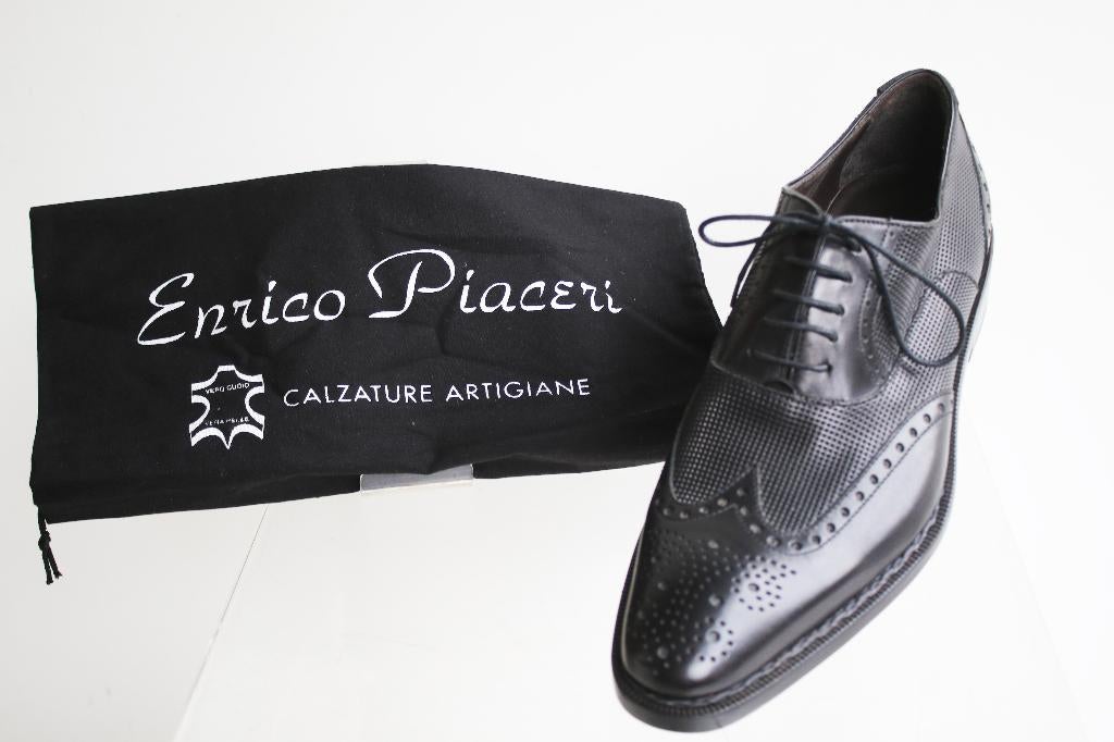 Nieuw! Enrico Piaceri oxford lace-up in maat 40 = maat 6, Enrico Piaceri, Zwart, Nieuw, Ophalen of Verzenden