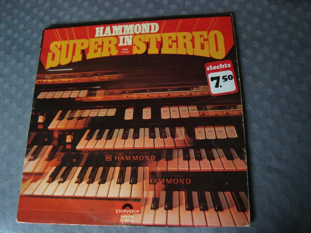 Hammond in super stereo, Ophalen of Verzenden, Zo goed als nieuw, 12 inch