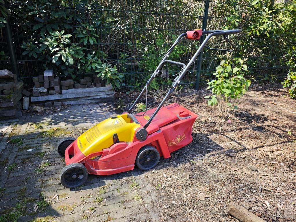 Electrische grasmaaier Wolf Garten, Tuin en Terras, Grasmaaiers, Verzenden, Gebruikt