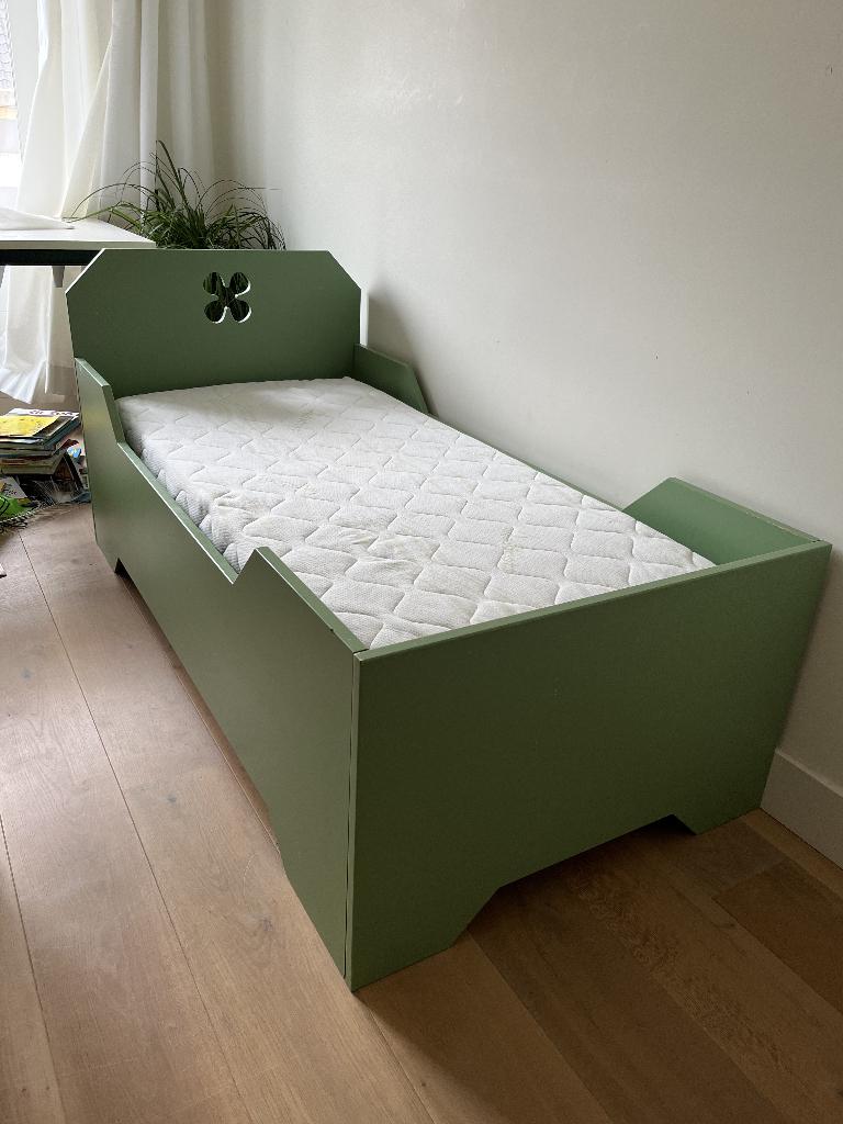IKEA kinderbedje (zonder matras), Ophalen, Gebruikt, 70 tot 85 cm, 140 tot 160 cm