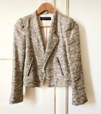 Zara Glitter Tweed Blazer Metallic Zilver Roze maat XS, Kleding | Dames, Overige kleuren, Zara, Ophalen of Verzenden, Zo goed als nieuw