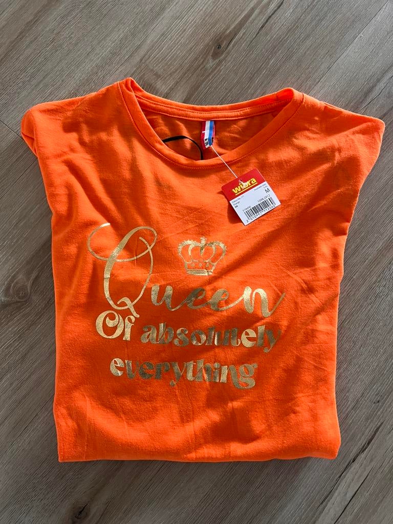 Koningsdag tshirt maat m nieuw, Maat 38/40 (M), Nieuw, Oranje, Ophalen of Verzenden