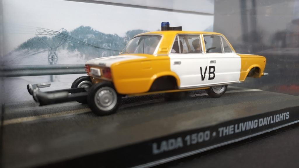 Lada 1500 Police Russia 007 living daylights James Bond Pol, Overige merken, Auto, Verzenden, Nieuw