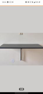 Zwart wandbureau inklapbaar, Huis en Inrichting, Bureaus, Ophalen