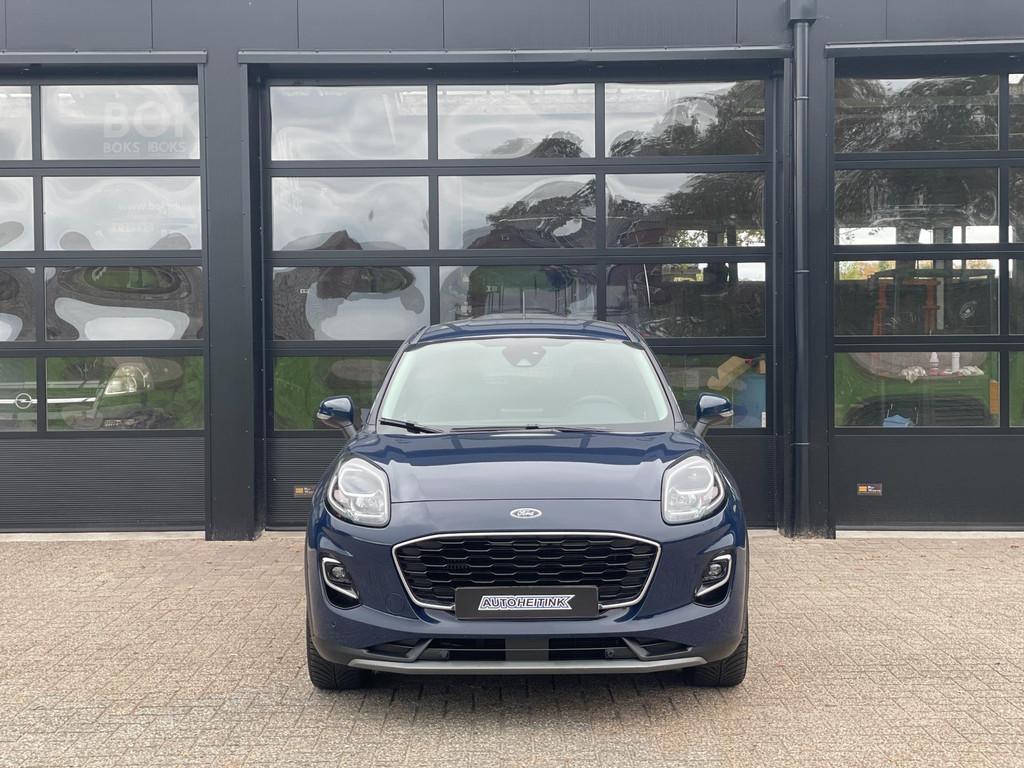 Ford Puma 1.0 EcoBoost Hybrid Titanium, Auto's, Bedrijf, Grijs, Lichtsensor, 3 cilinders