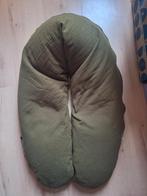 Zgan Donkergroen voedingskussen met afneembare hoes, Kinderen en Baby's, Babyvoeding en Toebehoren, Ophalen of Verzenden, Zo goed als nieuw