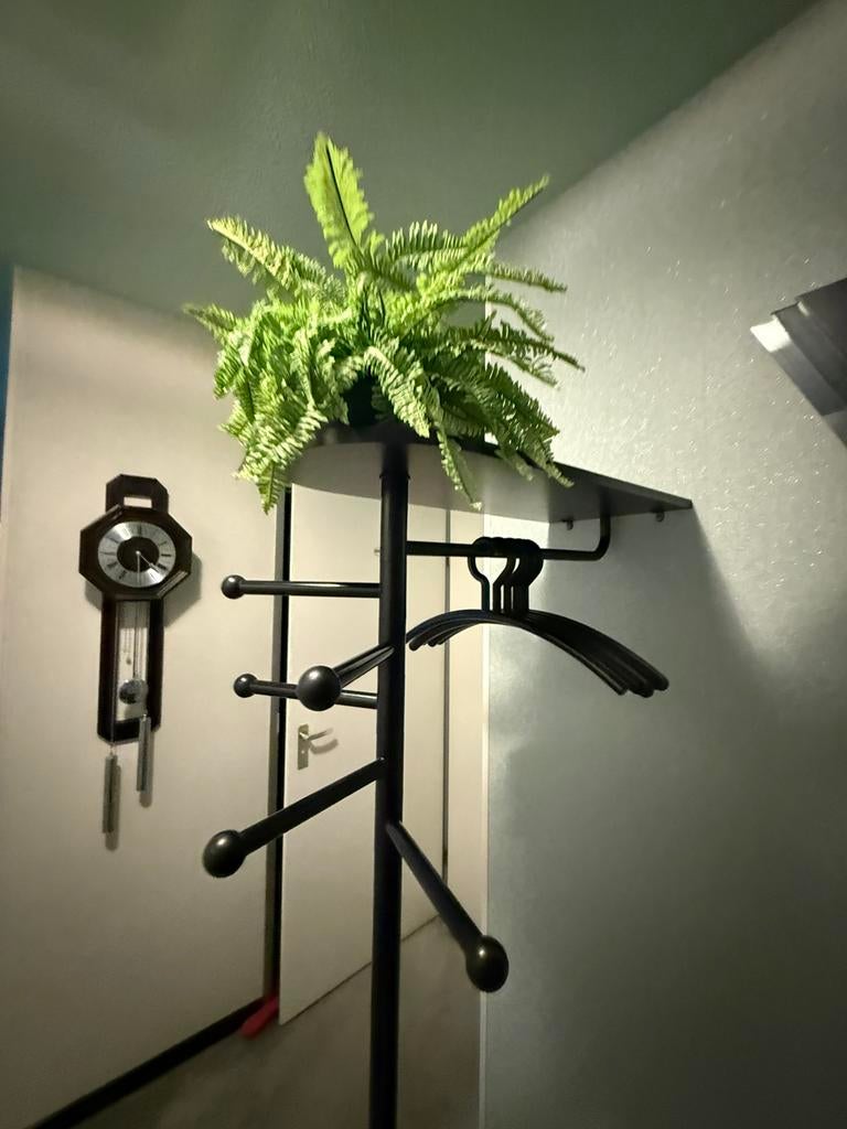 Kapstok zwart, Huis en Inrichting, Woonaccessoires | Kapstokken, Gebruikt, Minder dan 100 cm, Metaal, Ophalen