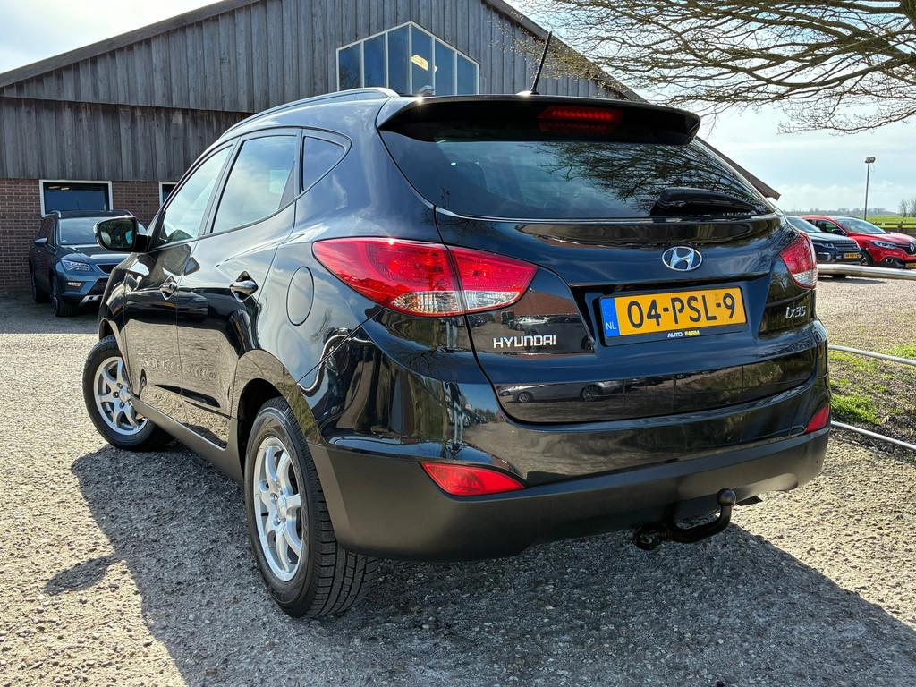 Hyundai Ix35 2.0i i-Catcher | Leder + Schuif/kantel dak + Ke, Gebruikt, Zwart, 4 cilinders, Handgeschakeld