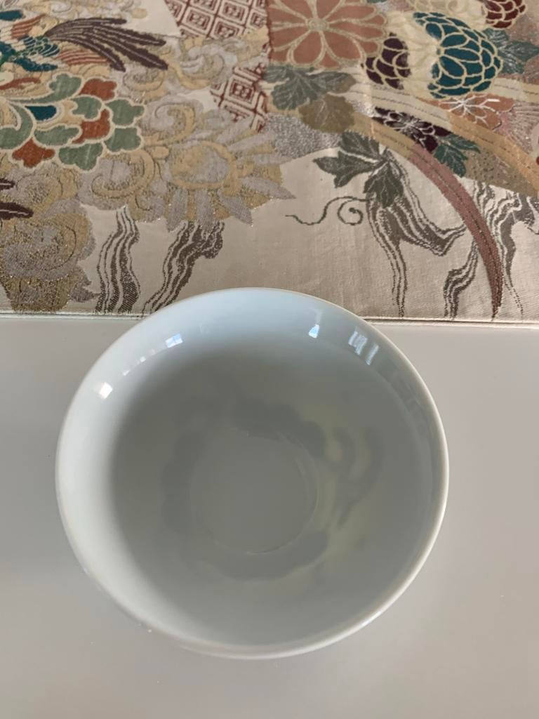 KLM sake kopjes of rijstkommetjes, porselein, 4 stuks, Verzamelen, KLM Huisjes, Ophalen of Verzenden