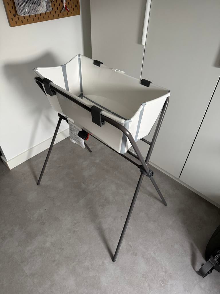 Stokke Flexi Bath inklapbaar baby badje, Kinderen en Baby's, Badjes en Verzorging, Ophalen, Zo goed als nieuw, Badje, Overige merken