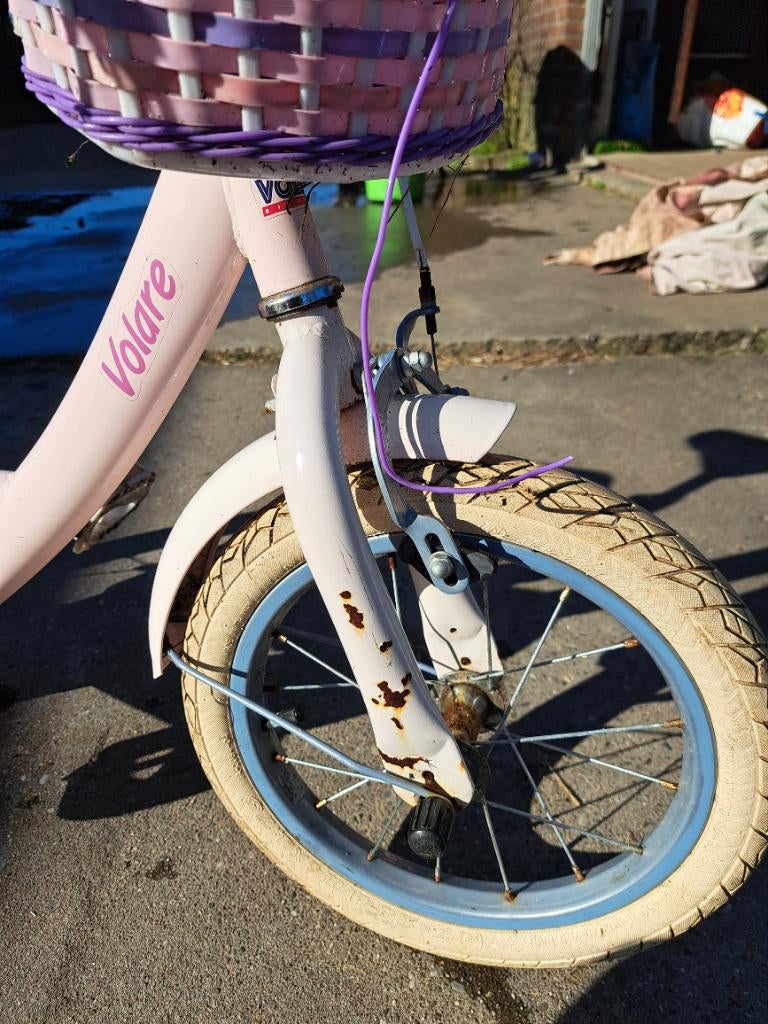 14 inch meisjesfiets, Ophalen, Gebruikt, 14 inch of minder