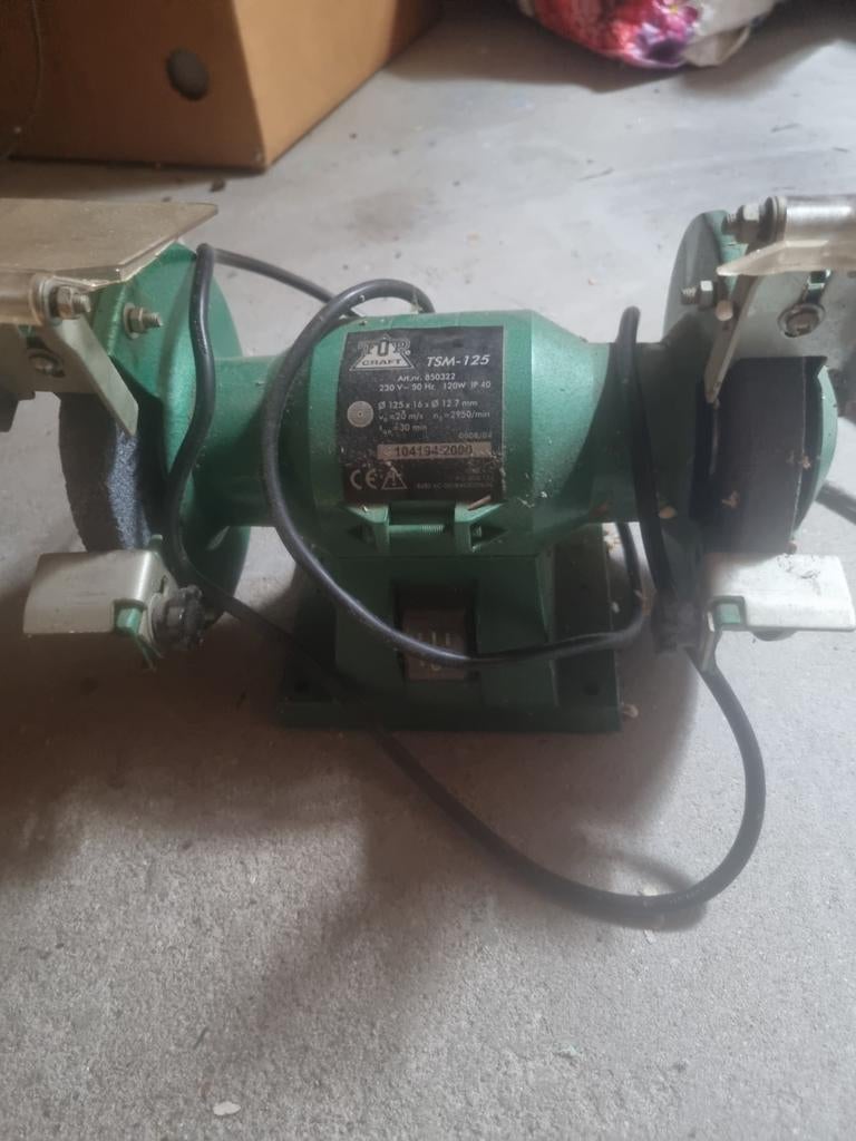 TUP CRAFT TSM-125 slijpmachine, Doe-het-zelf en Verbouw, Gereedschap | Slijpmachines, Ophalen of Verzenden, Minder dan 700 watt