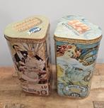 2 LEUKE OUDE VINTAGE "LU" KOEKBLIKKEN, Ophalen of Verzenden, Gebruikt, Koek(jes), Overige merken