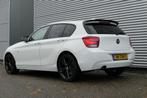 BMW 1-serie 116i Business+ NAP LED Navi Cruise, Euro 5, Gebruikt, 4 cilinders, Wit