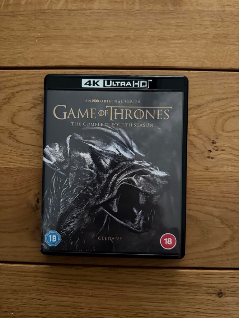 Game of Thrones Seizoen 4 4K Ultra HD, Cd's en Dvd's, Blu-ray, Ophalen of Verzenden, Gebruikt, Tv en Series