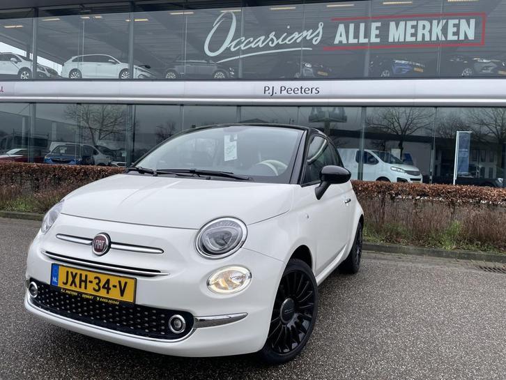 Fiat 500 1.0 GSE Hybrid Dolcevita Bi-colore Airco - Apple ca, Auto's, Fiat, Bedrijf, Te koop, ABS, Airbags, Airconditioning, Alarm