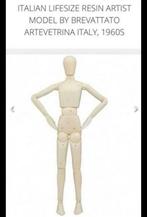 zeer zeldzame Space Age Brevettato ARTEVETRINA “ADAMO”, Verzamelen, Poppen, Ophalen of Verzenden, Gebruikt, Pop