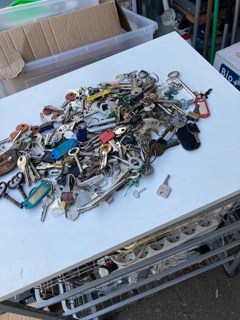 Sleutels, Ophalen, Gebruikt, Slot