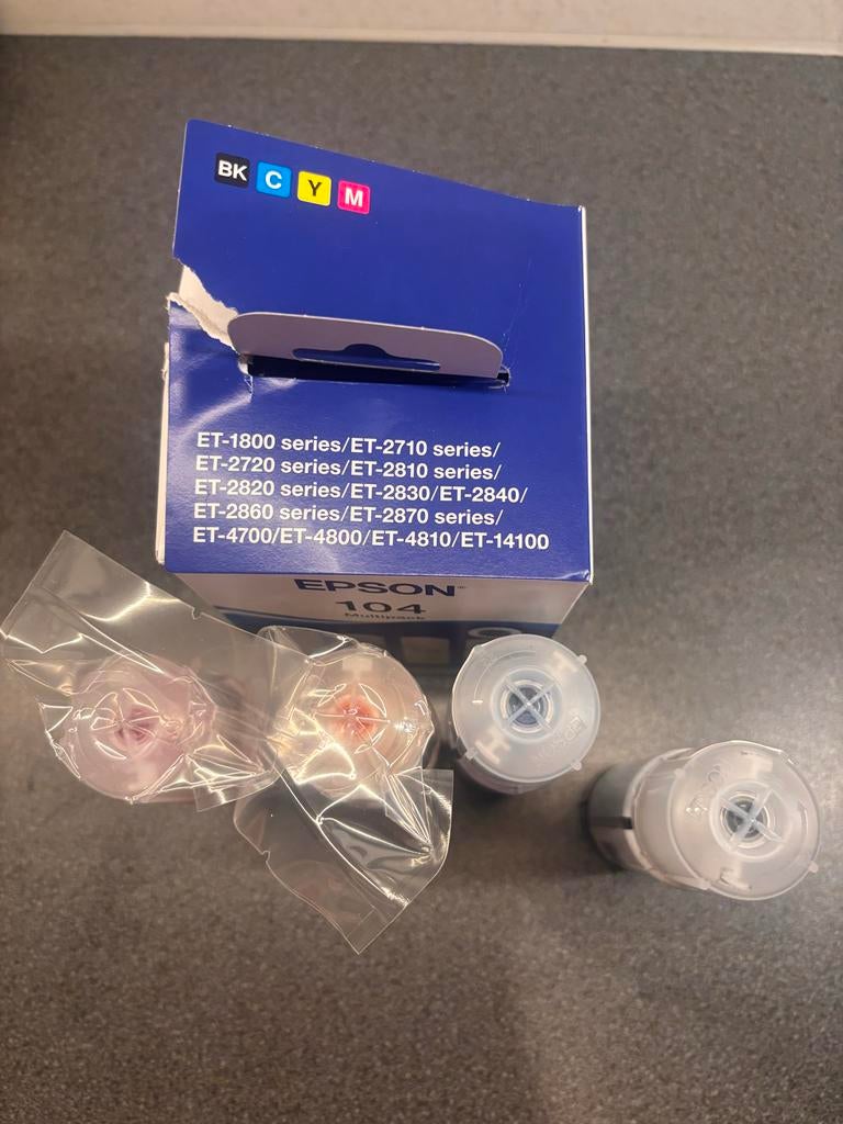 Epson 104 inkt multipack, Ophalen of Verzenden, Nieuw, Cartridge