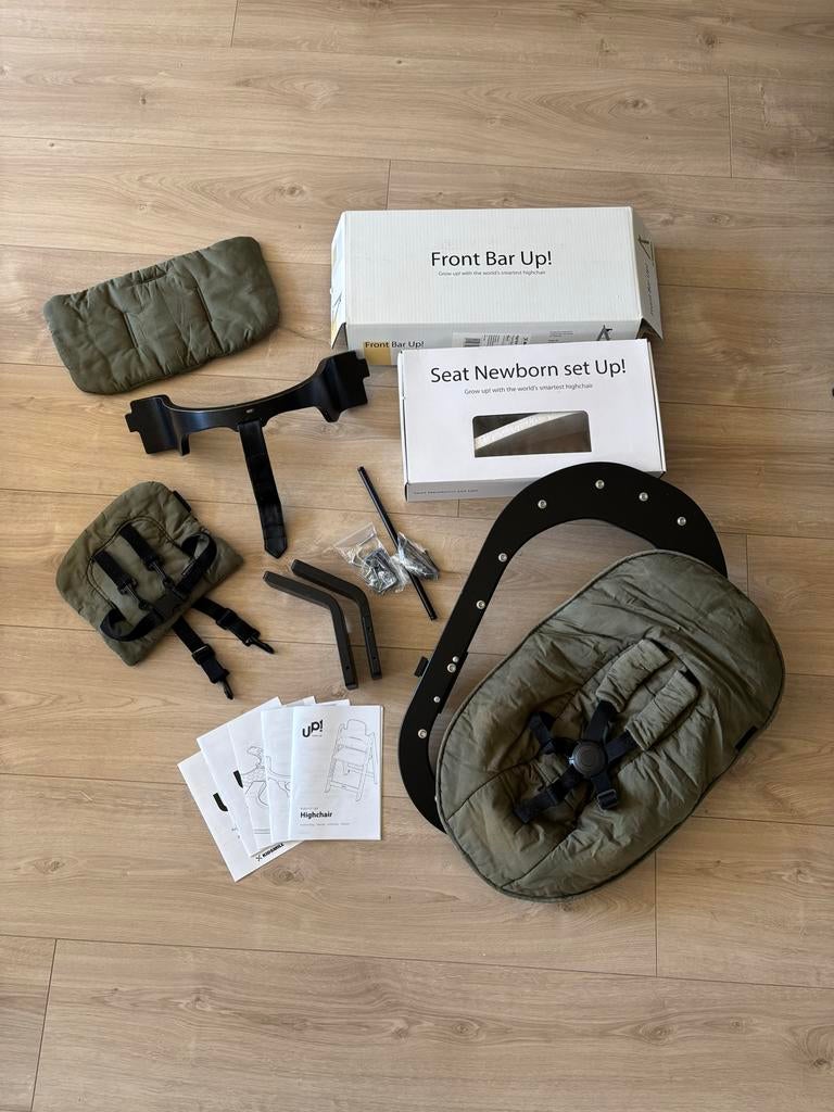 Kidsmill Up! Newborn - Baby set - Kussens - Tuigje, Ophalen, Zo goed als nieuw, Overige typen, Gordel(s)