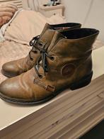Nieuwe Legergroene Rieker Schoenen - Hoog Model Leer Maat 38, Kleding | Dames, Schoenen, Lage of Enkellaarzen, Nieuw, Ophalen of Verzenden