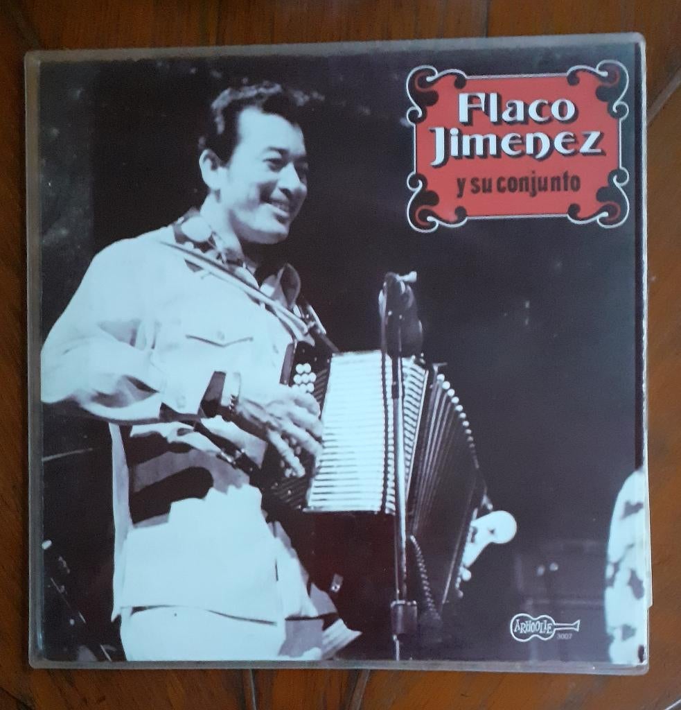 LP Flaco Jimenez y su conjunto, Beschermende buitenhoes, Ophalen of Verzenden, Zo goed als nieuw, 12 inch