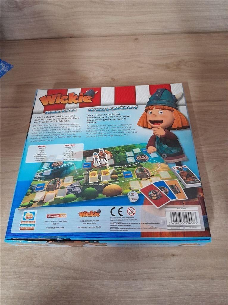 wickie denken en doen - s4835, Hobby en Vrije tijd, Gezelschapsspellen | Bordspellen, Verzenden, Zo goed als nieuw