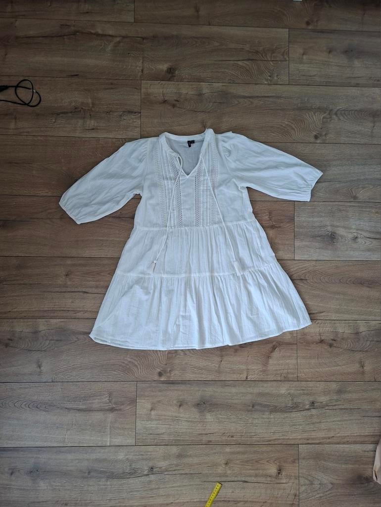 Zomer jurkje Vero Moda M, Kleding | Dames, Jurken, Maat 38/40 (M), Vero Moda, Wit, Ophalen of Verzenden